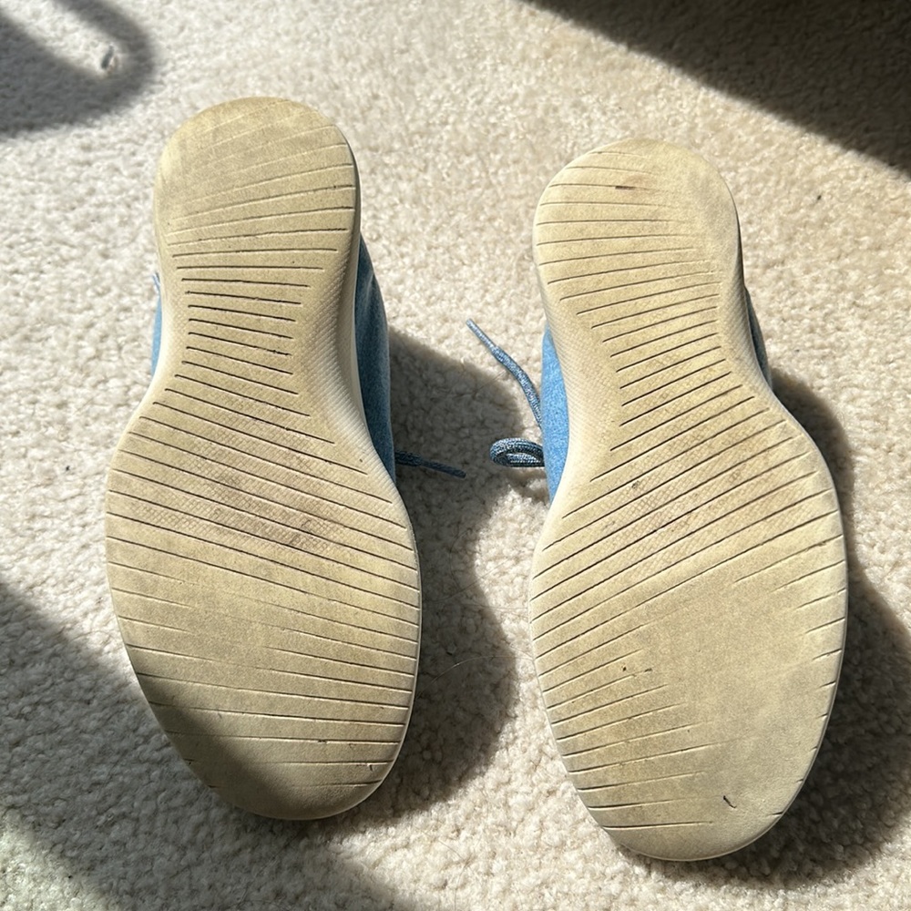Allbirds Men’s Wool Runners Size 8 Blue - Picture 4 of 6